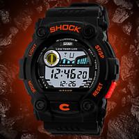 SKMEI Men\'s Watch Sports LCD Digital Water Resistant Calendar Multi-Function Cool Watch Unique Watch Fashion Watch
