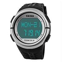 SKMEI Men\'s Women\'s Unisex Sport Watch Digital WatchLCD Calendar Chronograph Water Resistant / Water Proof Alarm Heart Rate Monitor