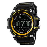 SKMEI Men\'s Women\'s Sport Watch Smart Watch Wrist watchLCD Remote Control Calendar Water Resistant / Water Proof Alarm Pedometer