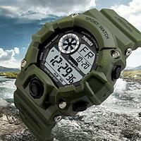 skmei mens watch military sports multi function lcd water resistantwat ...