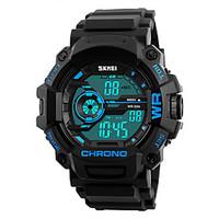 Skmei Men\'s Outdoor Sports LED Digital Multifunction Wrist Watch 50m Waterproof Assorted Colors