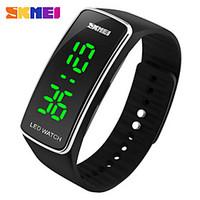 skmei sports watches women fashion casual led digital wristwatches sil ...