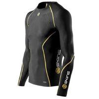 skins a200 long sleeve baselayer black kids