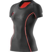 skins womens pacer a200 top short sleeve compression base layers