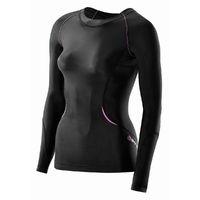 skins womens ignite a400 top long sleeve compression base layers