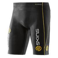 skins a400 logo line half tight compression base layers