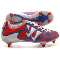 Skreamer S Combat Soft Ground Football Boots Spicy Orange/Baja Blue