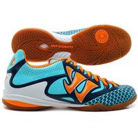 Skreamer S Combat Indoor Football Trainers Blue Radiance/Orange