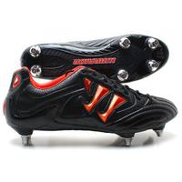 Skreamer Pro K Lite Soft Ground Football Boots Black/Spicy Orange
