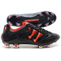 Skreamer Pro K Lite Firm Ground Football Boots Black/Spicy Orange