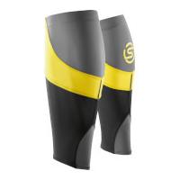 Skins Essentials Unisex Calf Tights MX - Black/Citron - XL