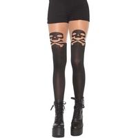 Skull & Crossbone Tights - Size: One Size