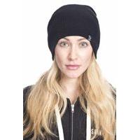 Skinny Chimp Oversized Skinny Chimp Beanie One Size Black