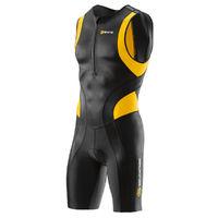 SKINS Mens Compression Sleeveless Tri Suit Front Zip Tri Suits