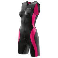 skins womens compression sleeveless tri suit front zip tri suits