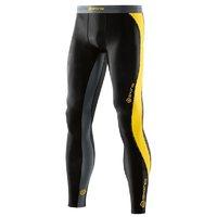 skins dnamic mens long tights blackcitron