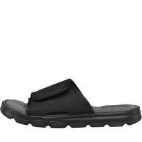 SKECHERS Boys Wind Swell Comfort Slider Sandals Black/Charcoal