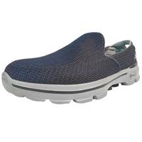 Skechers Go Walk 3 Mens Walking Shoes SS16 - Navy/Grey, 8.5 UK