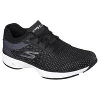 Skechers Go Walk Sport Lace up Ladies Walking Shoes - Black/White, 8 UK