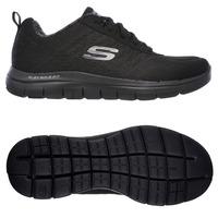 skechers flex advantage 20 the happs mens shoes black 9 uk