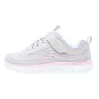 skechers skech appeal 20 mini metal trainers girls light greymulti