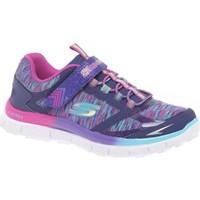Skechers Skech Appeal Daring Dream Velcro Girls Sports Trainers girls\'s Children\'s Shoes (Trainers) in purple