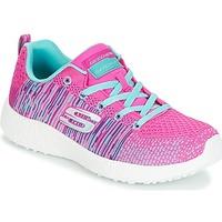 Skechers Burst/Ellipse girls\'s Children\'s Shoes (Trainers) in pink