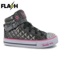 Skechers Twinkle Toes Sweet Hi Tops Child Girls