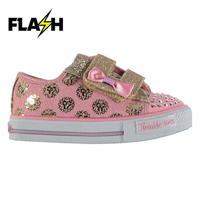 Skechers Twinkle Toes Sparkle Canvas Shoes Infant Girls