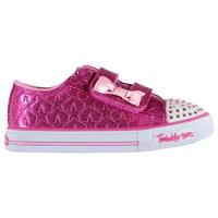 Skechers Twinkle Toes Shuffles Starlight Infants Trainers