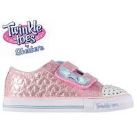 Skechers Twinkle Toes Shuffles Starlight Infants Trainers