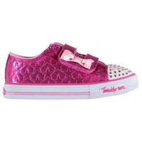 Skechers Twinkle Toes Shuffles Starlight Infants Trainers