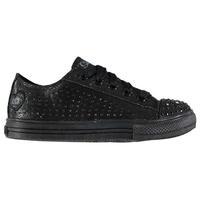 Skechers Twinkle Toes Sequin Skips Trainers Child Girls