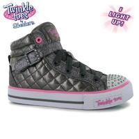 Skechers Twinkle Toes Sweet Hi Tops Child Girls