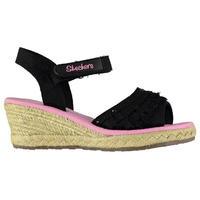 Skechers Tikis Ruffle Wedged Shoes Child Girls