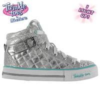 Skechers Twinkle Toes Sweet Hi Tops Child Girls