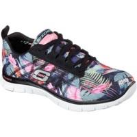 Skechers Flex Appeal Floral Bloom black