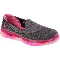 Skechers Go Flex Walk black/hot pink