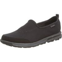 Skechers Girls Go Walk black/black