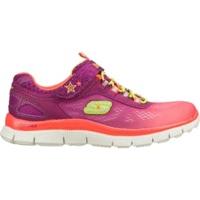 skechers girls skech appeal neon coralmulti