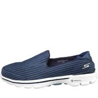 SKECHERS Womens Go Walk 3 Shoes Navy Blue