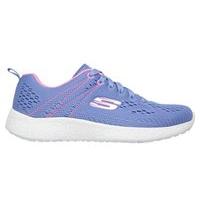 Skechers Burst Trainers - Adrenaline - Womens - Periwinkle/Pink