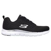 Skechers Flex Appeal 2.0 Break Free Trainers - Womens - Black/White