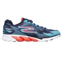 skechers go run 4 ladies running shoes navyaqua