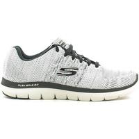 skechers 52181 sport shoes man grey mens trainers in grey