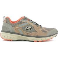 skechers 51561 sport shoes man brown mens trainers in brown
