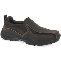 Skechers Larson Berto Mens Casual Slip On Shoes men\'s Shoes in brown