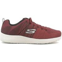 skechers 52107 sport shoes man red mens trainers in red