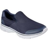 Skechers GO Walk 4 Mens Slip On Sports Shoes men\'s Shoes in blue