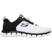 skechers 52620 sport shoes man bianco mens trainers in white